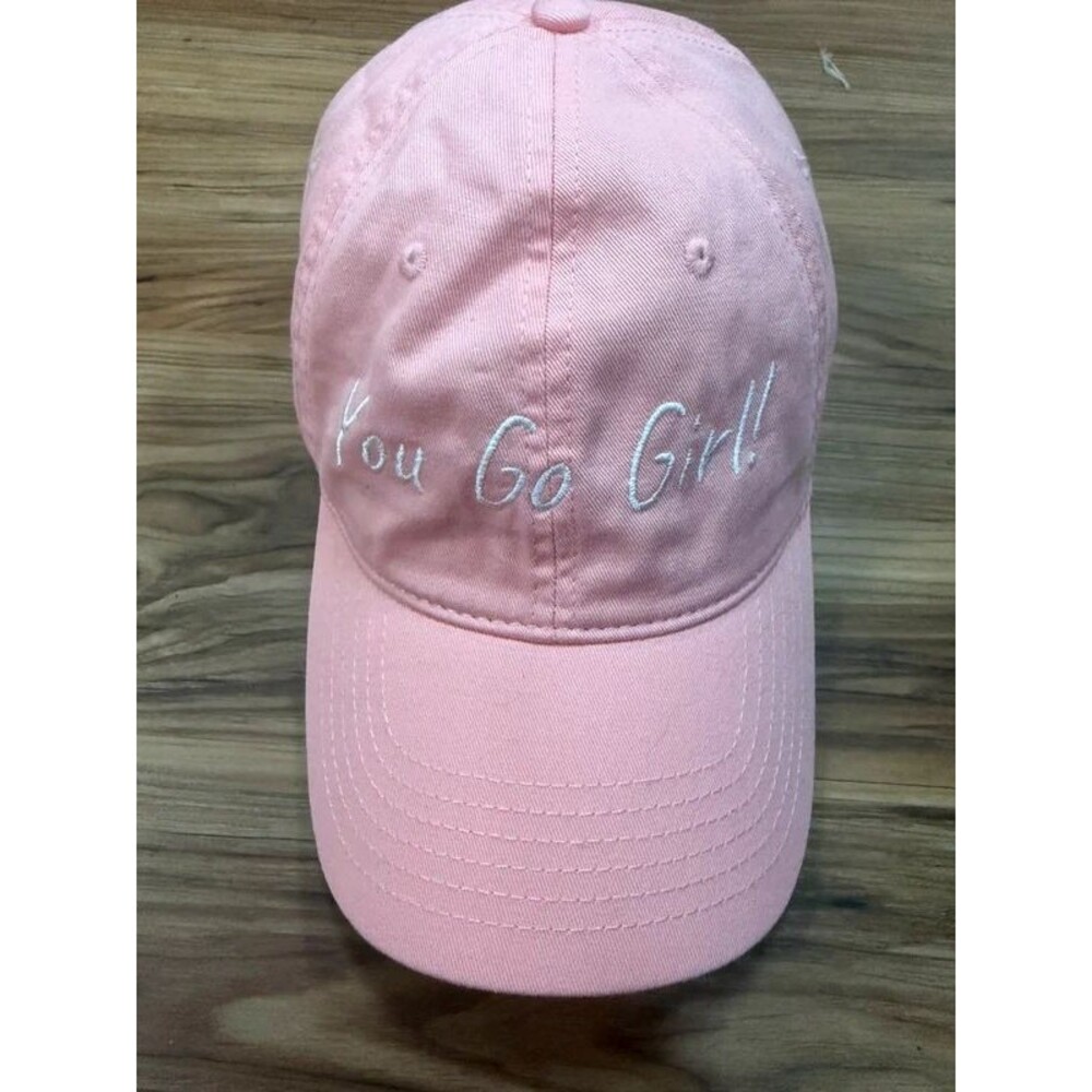 Pink “You go Girl!” Baseball hat